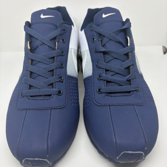 Men's Nike Shox - Blue and White - Picture 4 of 7